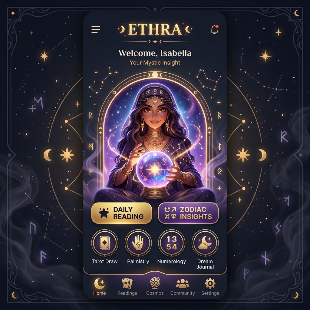 Ethra App Screen
